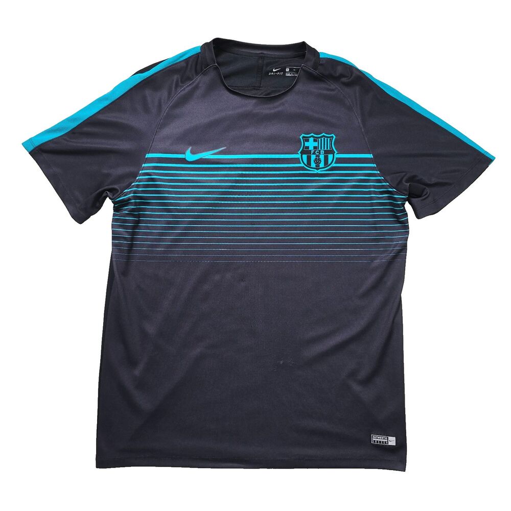 FC Barcelona Jersey Mens XL Nike Training Football Shirt Futbol Soccer